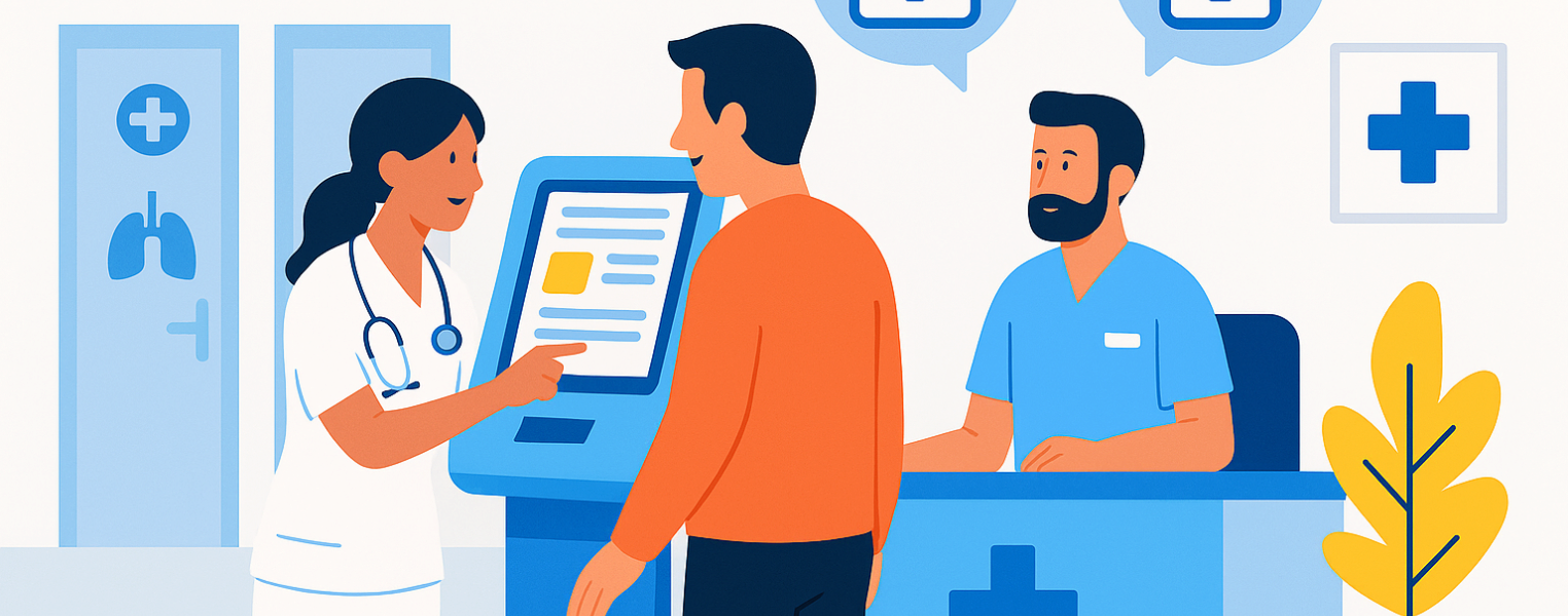  Website of the central district hospital