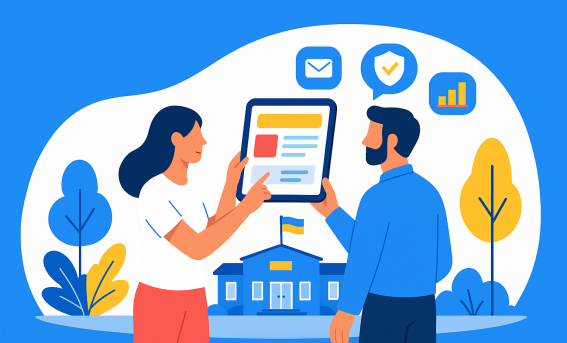 Website for the village council